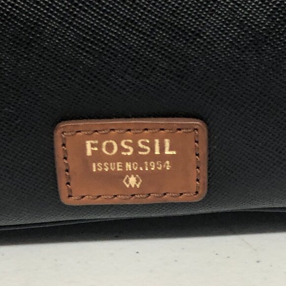 Fossil Black Saffiano Leather Bag - Picture 2 of 13